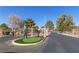 The community offers a golf course with manicured greens for a tranquil view and recreational opportunities at 5000 Linkside Dr, Las Vegas, NV 89130