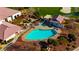 Community pool with seating area and desert landscaping at 5000 Linkside Dr, Las Vegas, NV 89130