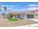 Single-Gathering home featuring desert landscaping, tile roof, and two-car garage at 540 Kelsford Dr, Las Vegas, NV 89123