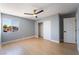Bedroom with a large window and walk-in closet provides ample space at 6324 Eugene Ave, Las Vegas, NV 89108
