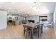 Open concept kitchen, dining, and living room, creating a perfect flow at 6324 Eugene Ave, Las Vegas, NV 89108