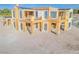 Framing of a new home featuring a modern design and potential for expansive views at 65 Bellissima Lago Ct, Henderson, NV 89011