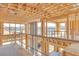 Interior framing of home featuring open layout and large windows with scenic views at 65 Bellissima Lago Ct, Henderson, NV 89011
