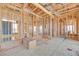 Interior framing of home showcasing wood flooring, high ceilings, and open layout at 65 Bellissima Lago Ct, Henderson, NV 89011