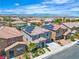 Gorgeous two-story home featuring a three-car garage and well maintained landscaping at 7545 Fontera Ct, Las Vegas, NV 89139