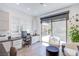 Bright home office with backyard view and custom built-in desk at 7940 Castle Pines Ave, Las Vegas, NV 89113