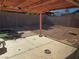 Backyard with a patio and a privacy fence at 8813 Pavia Dr, Las Vegas, NV 89117