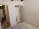 Bedroom in a single Gathering home with a mirrored closet and some natural light at 8813 Pavia Dr, Las Vegas, NV 89117