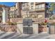 Outdoor stainless steel grill station with granite countertop, stone accents and trash receptacle at 1 Corte Belleza, Henderson, NV 89011
