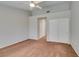 Bedroom featuring neutral carpet, double closets, and neutral wall paint at 10009 Netherton Dr, Las Vegas, NV 89134