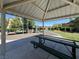 The covered pavilion overlooks the playground and includes a picnic table at 10230 Danskin Dr, Las Vegas, NV 89166