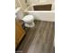 Bathroom featuring vinyl floors, enhancing both aesthetics and practicality at 1236 Dusty Creek St, Las Vegas, NV 89128