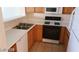 Kitchen with stainless steel sink, oven, and white dishwasher at 1236 Dusty Creek St, Las Vegas, NV 89128