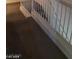 Carpeted staircase with white railing, combining safety and style at 1236 Dusty Creek St, Las Vegas, NV 89128