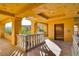 Building with elevator access, yellow exterior walls, and decorative railings at 15 Via Mantova # 401, Henderson, NV 89011