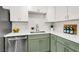 Well-appointed kitchen featuring granite countertops, stainless steel appliances, and ample cabinet space at 2559 Winterwood Blvd, Las Vegas, NV 89142