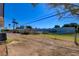 Backyard of property with a grassy field in the distance at 3368 Seneca Dr, Las Vegas, NV 89169