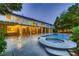 Beautiful backyard with a sparkling pool and relaxing spa at 386 Wiseton Ave, Las Vegas, NV 89183
