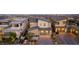 Contemporary home with gray roof, modern garage door, and drought-tolerant landscaping in a planned community at 436 Crown Mesa Ave, Las Vegas, NV 89138