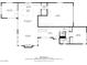 Detailed floor plan showcasing the layout of the house with living room, kitchen, and bedroom locations at 436 Crown Mesa Ave, Las Vegas, NV 89138