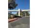 View of the gated entrance with the High Roller ferris wheel in the background at 520 Elm Dr # 202, Las Vegas, NV 89169