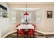 Inviting breakfast nook with a modern table setup and natural light at 6908 Bienville St, Las Vegas, NV 89131