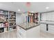 Spacious walk-in closet with lots of storage and countertop space at 7 Sturm St, Henderson, NV 89015