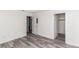 Comfortable bedroom with a neutral color palette and easy access to the bathroom and closet at 7100 Pirates Cove Rd # 2065, Las Vegas, NV 89145
