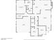 Detailed floor plan showcases the layout of the home with dimensions at 8205 Harrogate Ave, Las Vegas, NV 89129