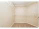 Walk-in closet with carpet flooring and white wire shelving at 8205 Harrogate Ave, Las Vegas, NV 89129