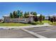 Community entrance sign for Skye Canyon Park with stone and green landscaping at 8958 Howell St, Las Vegas, NV 89166