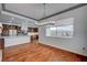 Open layout combines living and dining areas, adjacent to the gourmet kitchen at 9201 Tesoras Dr # 401, Las Vegas, NV 89144