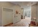 Building lobby area with elevator, seating, and decorative elements at 9201 Tesoras Dr # 401, Las Vegas, NV 89144