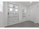 Bright main bathroom with frameless shower and stylish tile work at 9430 Isla Lee Ave, Las Vegas, NV 89178