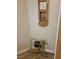 Charming interior accent with a clock and decorative plant holder at 9589 Comiskey Ct, Las Vegas, NV 89148
