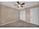 Neutral bedroom with carpet flooring and a closet at 9893 Santa Ponsa Ct, Las Vegas, NV 89178