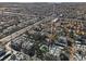 Aerial view of the community showing proximity to shopping and restaurants in Summerlin at 101 Luna Way # 222, Las Vegas, NV 89145