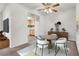 Bright dining area featuring a modern table set, complemented by stylish decor at 101 Luna Way # 222, Las Vegas, NV 89145