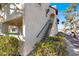 Exterior featuring landscaped grounds and classic architectural elements with a clear, blue sky at 101 Luna Way # 222, Las Vegas, NV 89145