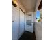 Inviting entryway with a storm door and exterior light fixture offering security and convenience at 101 Luna Way # 222, Las Vegas, NV 89145
