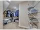 Walk-in closet with shelving and ample storage space at 1033 Logan Patrick Dr, Henderson, NV 89052