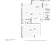 Detailed floor plan showcasing the layout of the first floor with measurements at 10470 Dove Meadow Way, Las Vegas, NV 89135