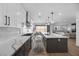 Spacious kitchen features stainless steel appliances, sleek counters, and recessed lighting at 10470 Dove Meadow Way, Las Vegas, NV 89135