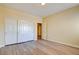 Bedroom with a closet and light wood floors at 153 Cascade Lake St, Las Vegas, NV 89148