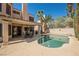 Inviting pool and covered patio provide the perfect setting for outdoor living and entertaining at 2008 Spruce Brook Dr, Henderson, NV 89074