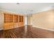 Bright living room featuring custom cabinetry at 215 Great Gable Dr, Las Vegas, NV 89183