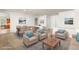 Comfortable living room and dining area with stylish furnishings and an open layout at 215 Great Gable Dr, Las Vegas, NV 89183