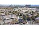A lovely aerial view of the townhomes, close to 95 Freeway and 2 Miles to Downtown Las Vegas at 2166 Sleepy Ct, Las Vegas, NV 89106