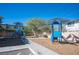 A well-maintained community playground area providing recreational space at 2166 Sleepy Ct, Las Vegas, NV 89106