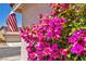 Close up on vibrant bougainvillea growing near the property, adding natural beauty at 2180 Polynesia Cir, Henderson, NV 89074